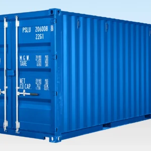 20ft Self Storage Container Blue (RAL 5010)