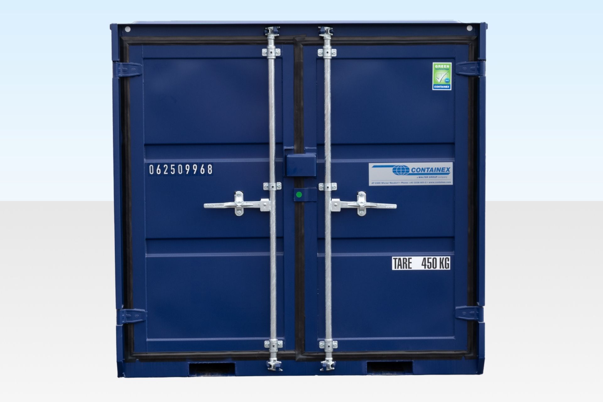 1 - 6ft Storage Container New Blue (RAL 5013)
