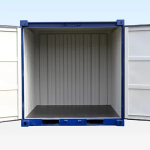 8ft Storage Container New Blue (RAL 5013)