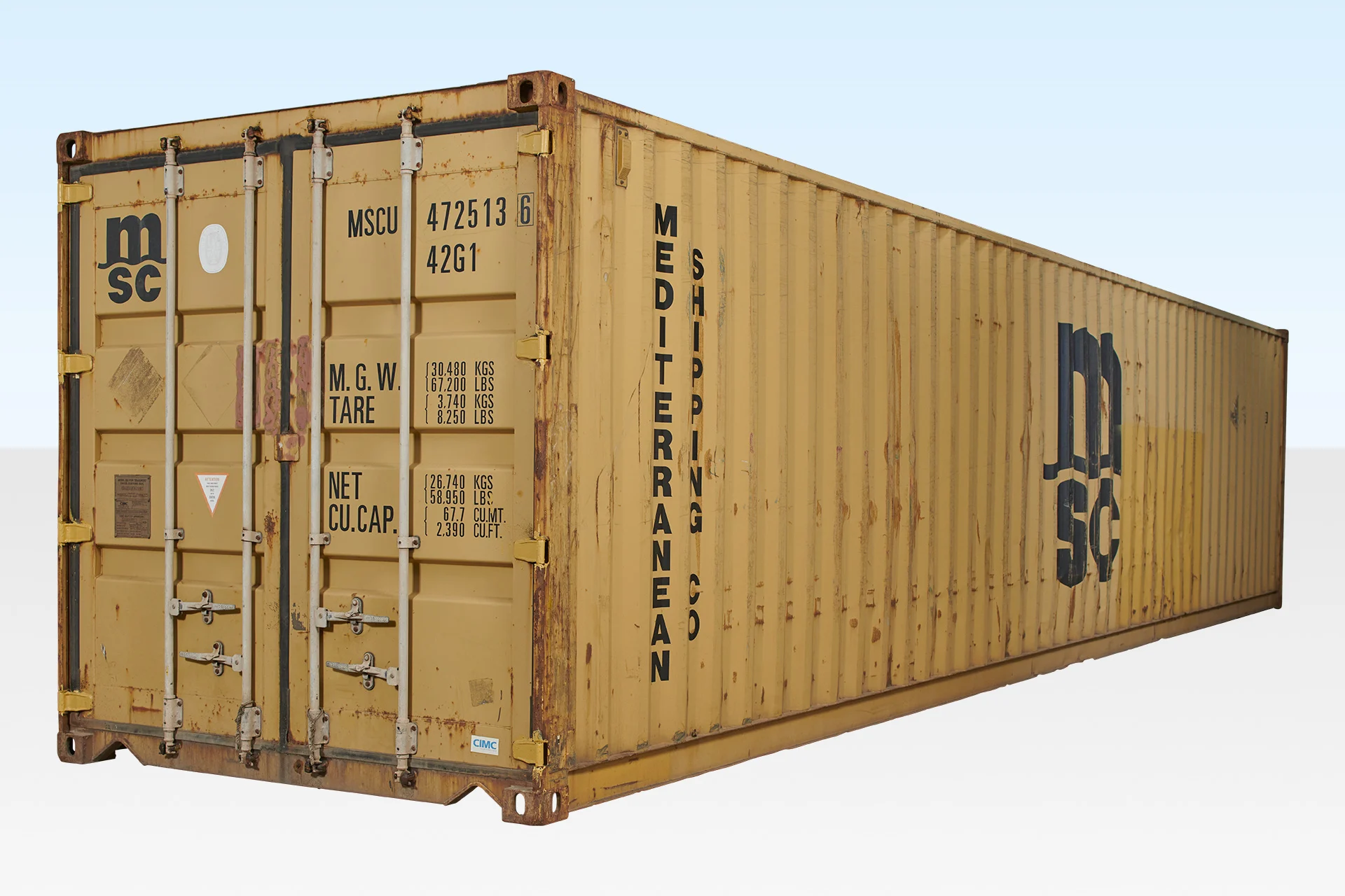 40ft x 8ft Used Shipping Container – Standard - Image 2