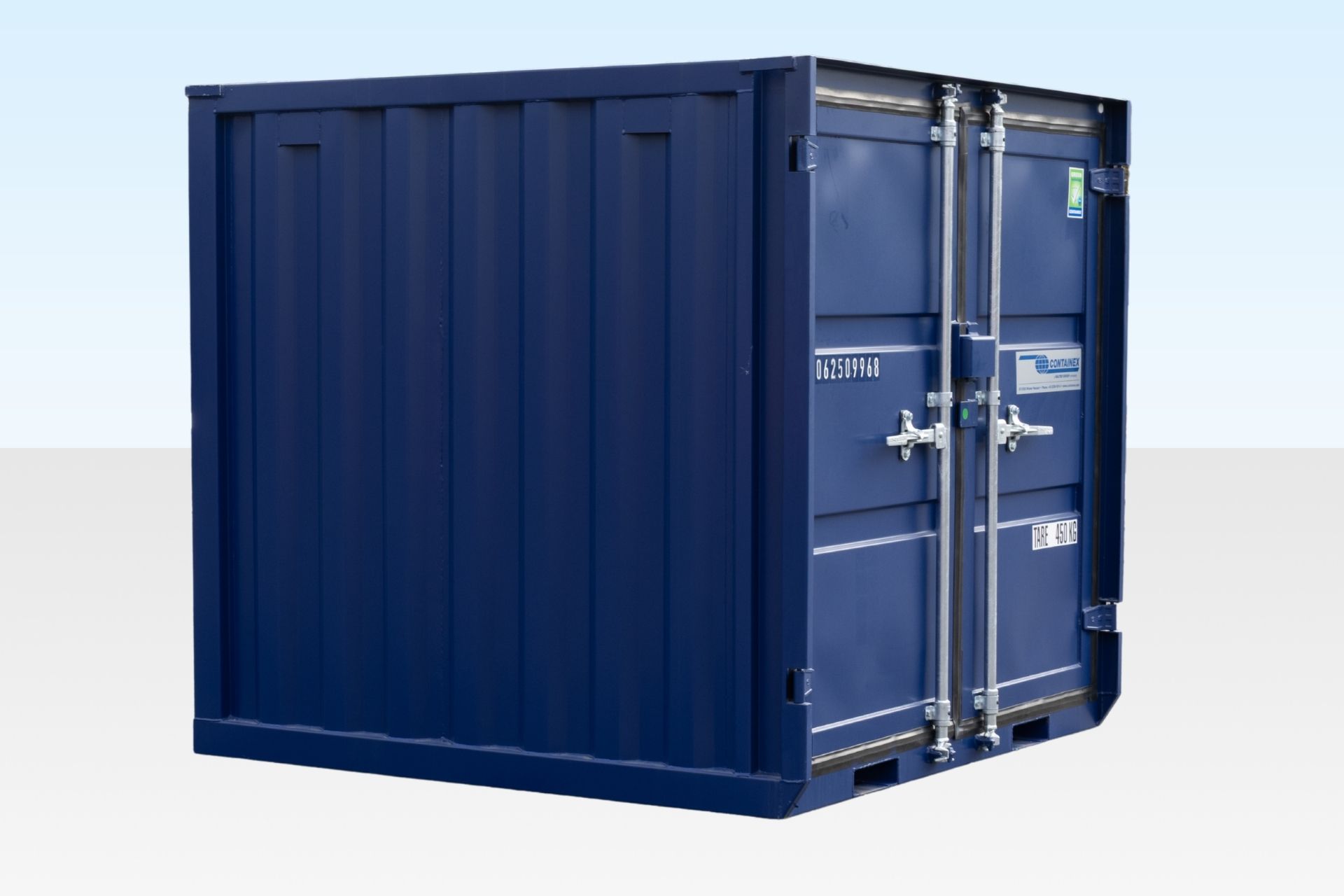 6ft Storage Container New Blue (RAL 5013) - Image 2