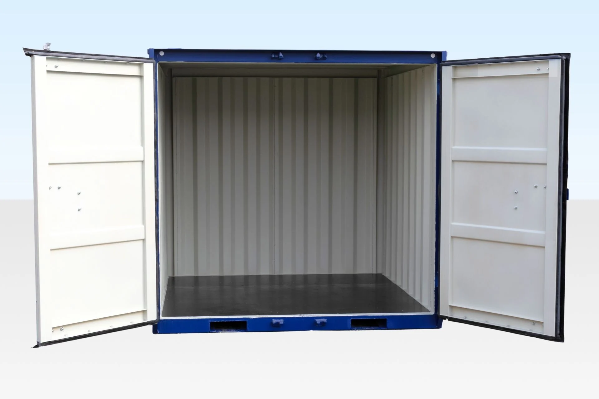 6ft Storage Container New Blue (RAL 5013) - Image 3