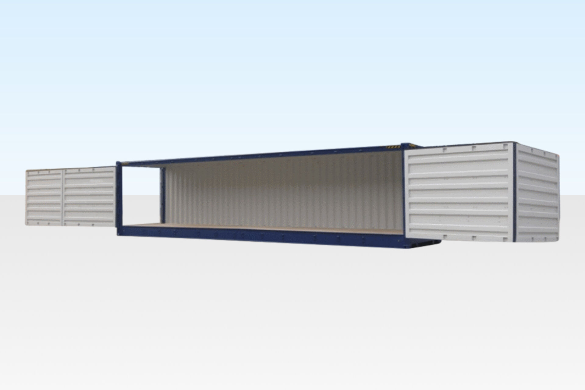 40FT HIGH CUBE (9′ 6″ HIGH) FULL SIDE ACCESS CONTAINER