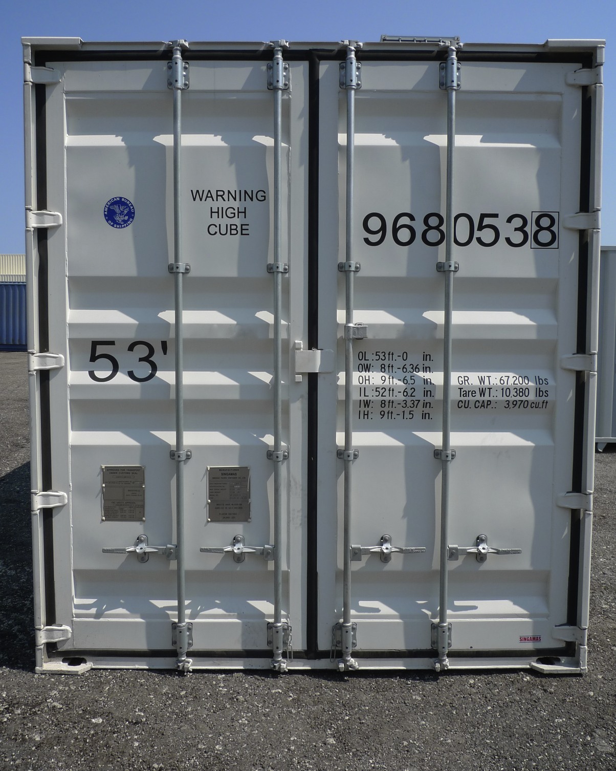 53FT New (One Trip) Shipping Container - Image 2